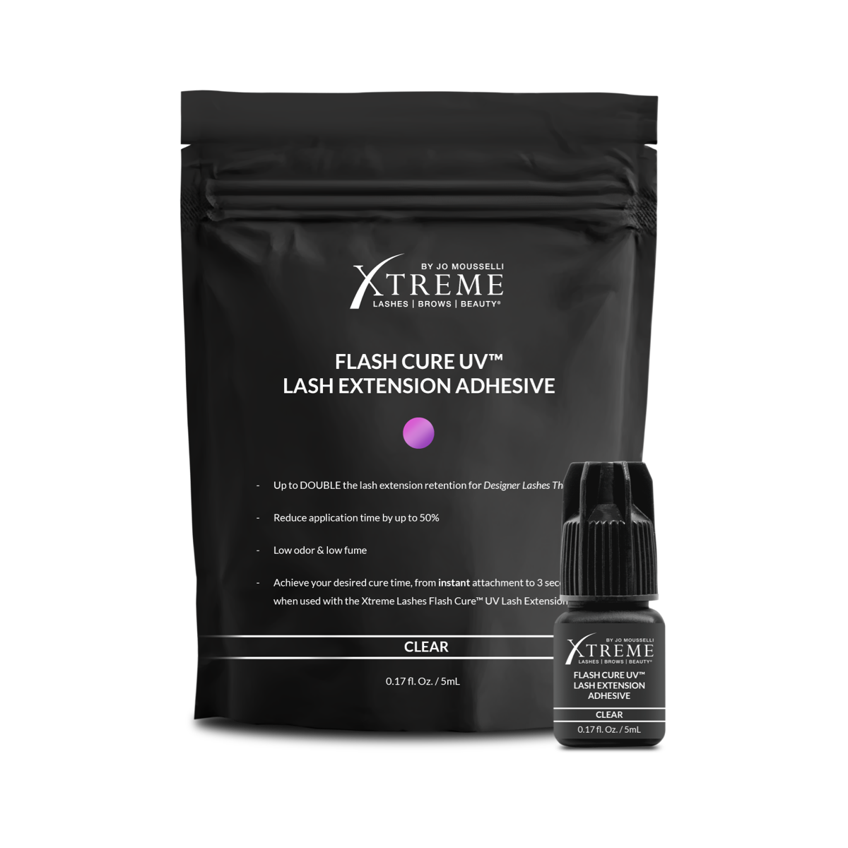 Adhésif pour Extensions de Cils Flash Cure UV | Xtreme Lashes