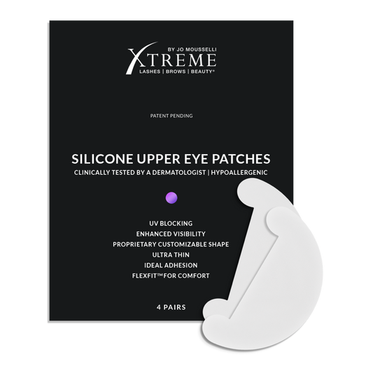Patchs en silicone pour Paupières Supérieures – Mat (4 paires) | Xtreme Lashes