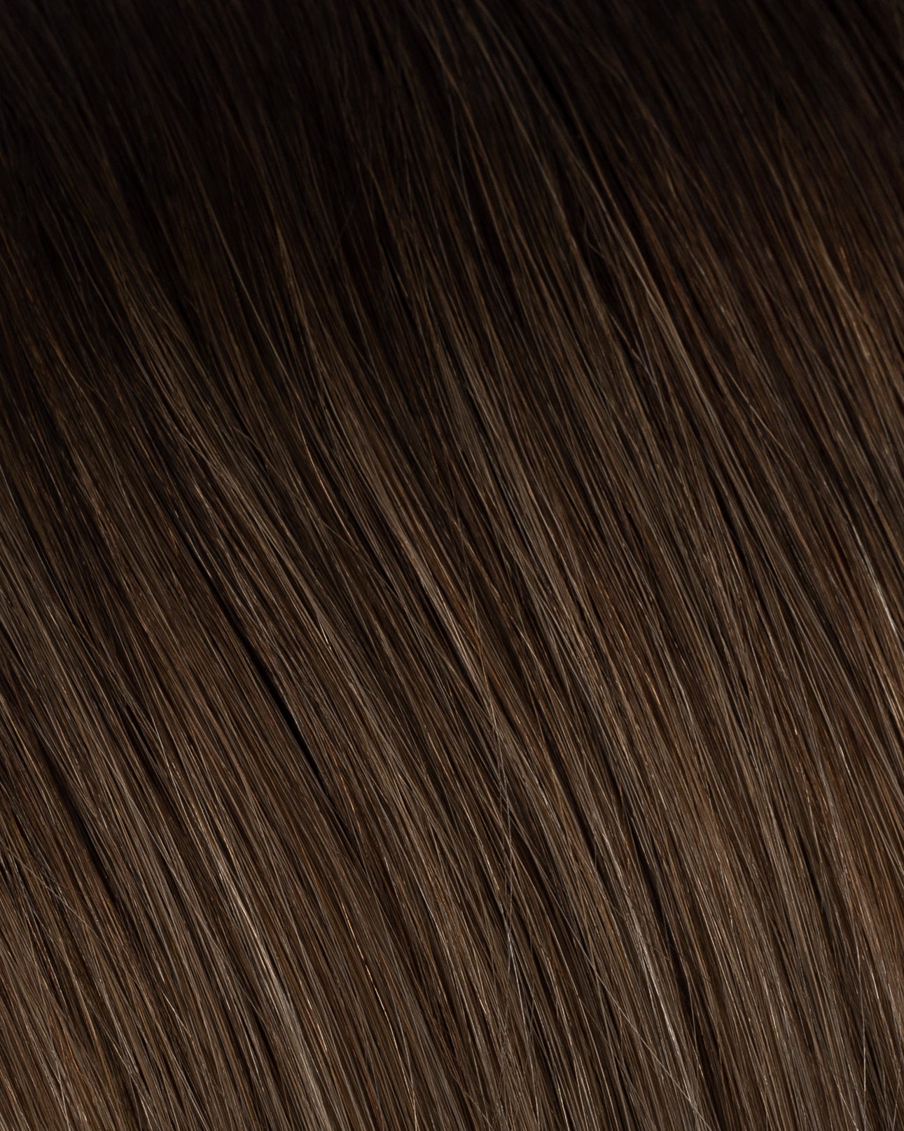 Clip-in Hair Extension – Ombré Chestnut Dip