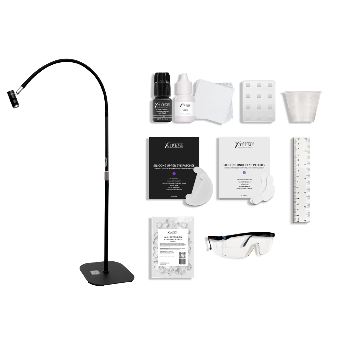 Trousse Essentiel d'extension de cils Flash Cure UV