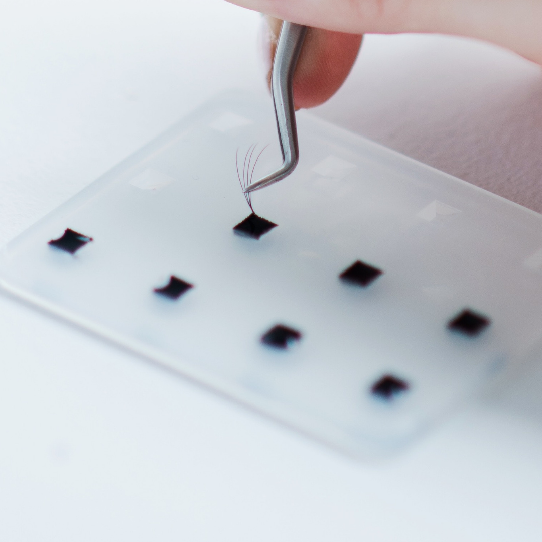 Adhesive Trays Square Well